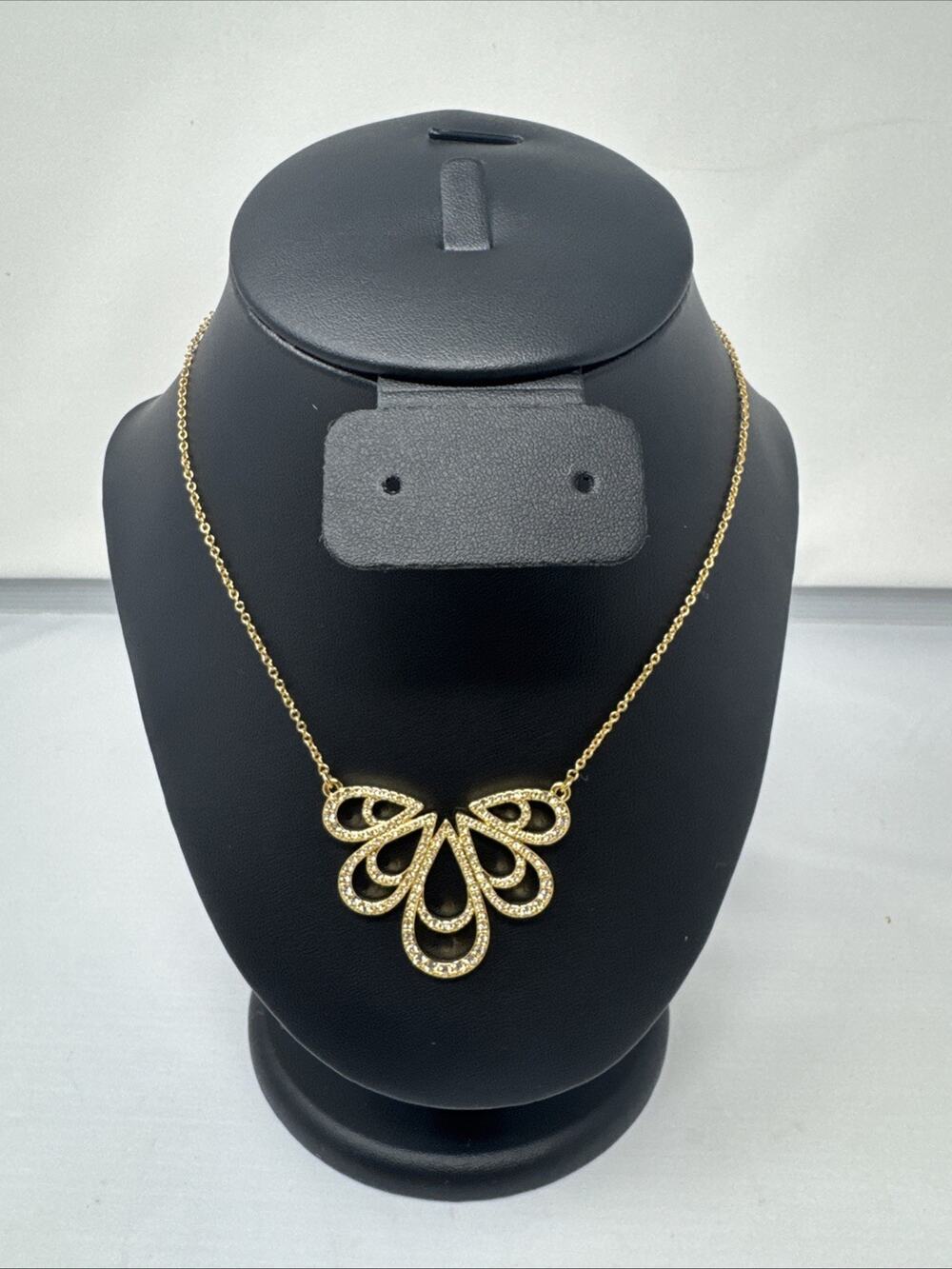 Touchstone Crystal by Swarovski Radiating Loops Necklace